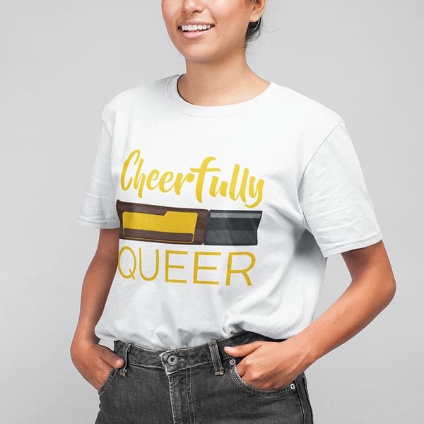 Essentially Empowering Oil T-Shirts - Cheerfully Queer